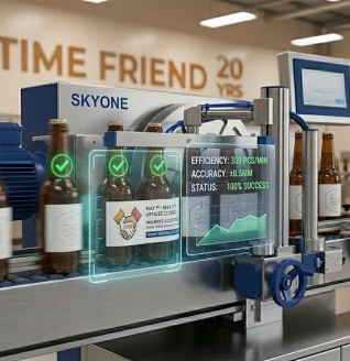 Une seule étiqueteuse remplace le travail de 50 personnes.