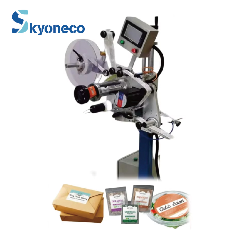 Automatic Flat Surface Labeling Machine