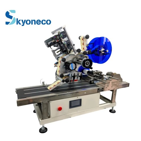 Automatic Flat Labeling Machine With Printer